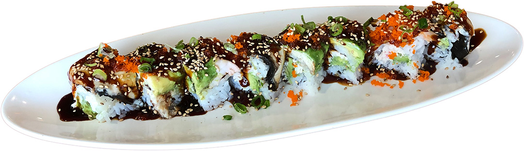 Order Champion Roll food online from Rock Japanese Cuisine store, San Francisco on bringmethat.com