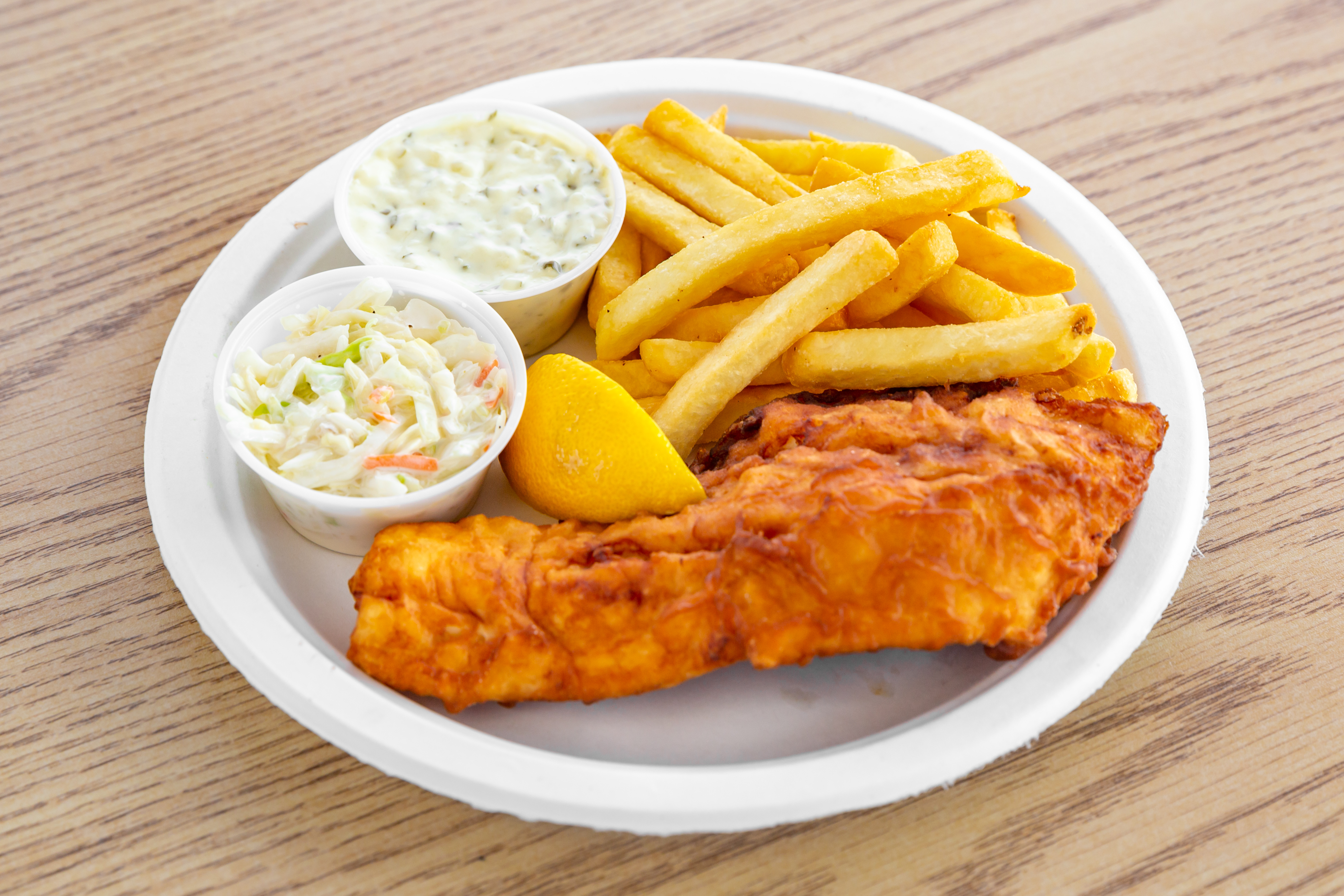 Order Fish and Chips food online from Natalie's Pizza store, Pawtucket on bringmethat.com
