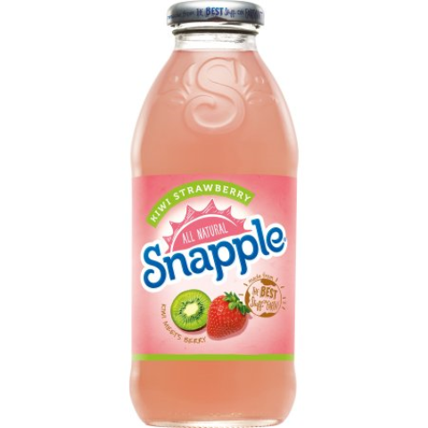 Order Snapple Kiwi Strawberry 16oz food online from 7-Eleven store, Belvidere on bringmethat.com