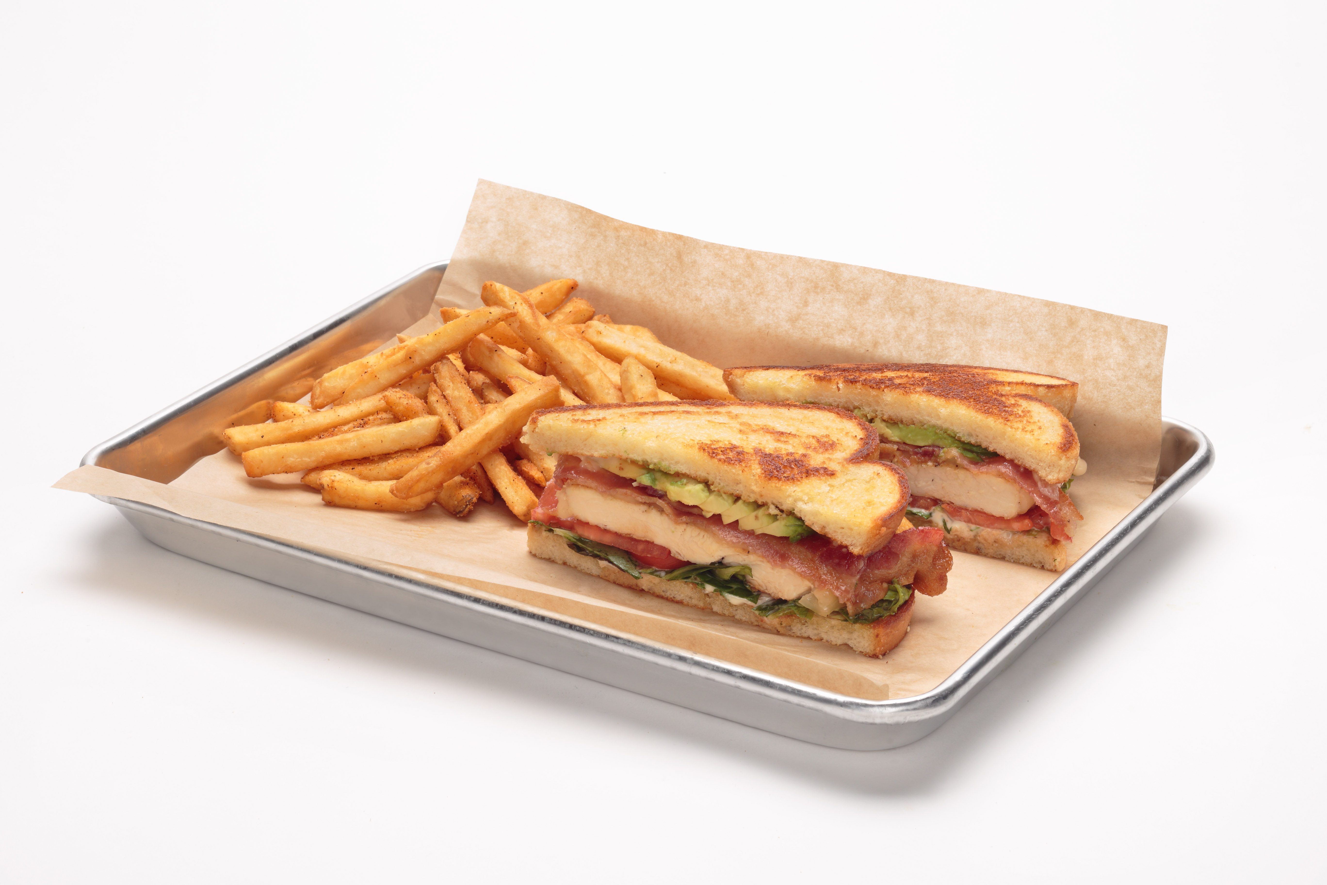 Order Chicken Club Sandwich food online from Oggi's Pizza and Brewing Co. - Apple Valley store, Apple Valley on bringmethat.com