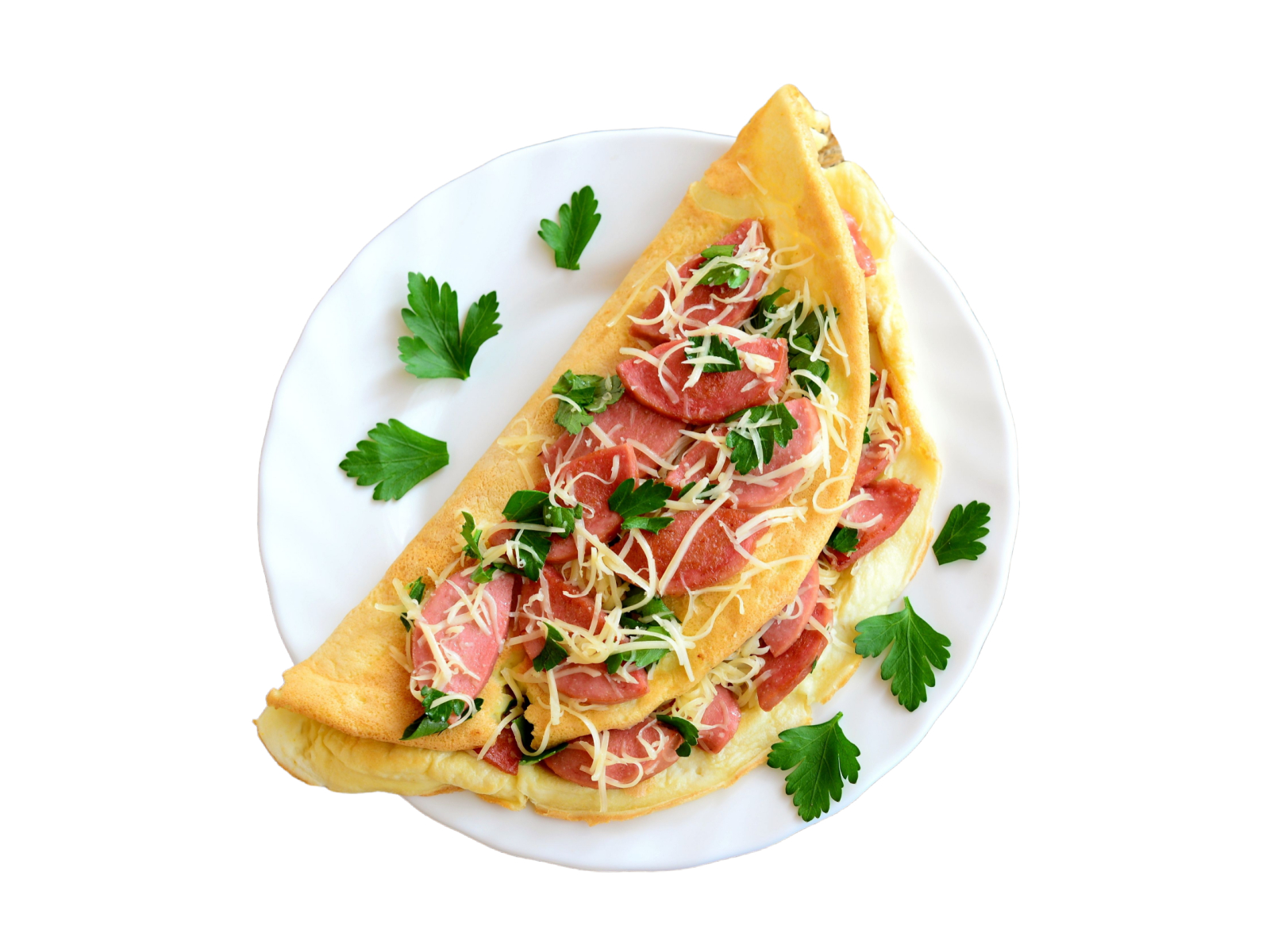 Order Meat Lovers Omelet food online from T & S Soul Food And Carryout store, Gwynn Oak on bringmethat.com