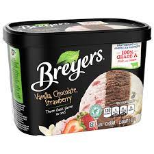 Order 1.5 QT breyers NEAPOLITAN ICE CREAM Ice Cream food online from The Ice Cream Shop store, Providence on bringmethat.com