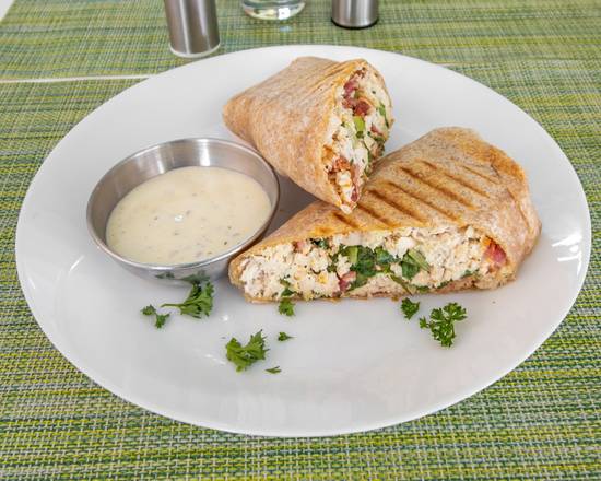 Order Chicken Bacon Ranch Wrap food online from The Cafe' By Prepped Wellness store, Youngstown on bringmethat.com