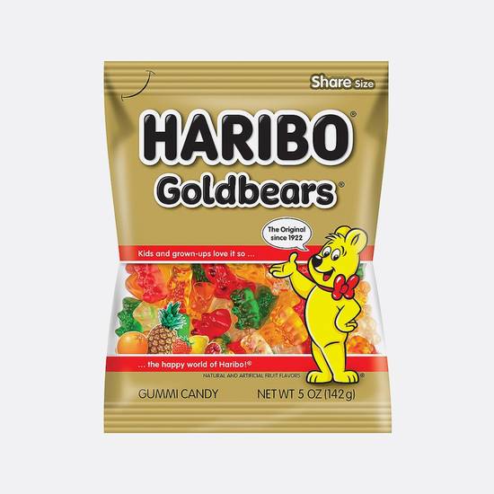 Order Haribo Gummy Candy 5oz food online from Pink Dot Logan Heights store, San Diego on bringmethat.com
