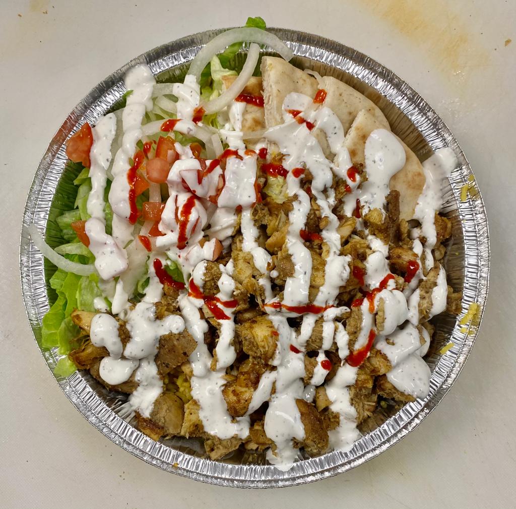 Order Chicken Shawarma Platter food online from Halal Kitch store, Egg Harbor Township on bringmethat.com