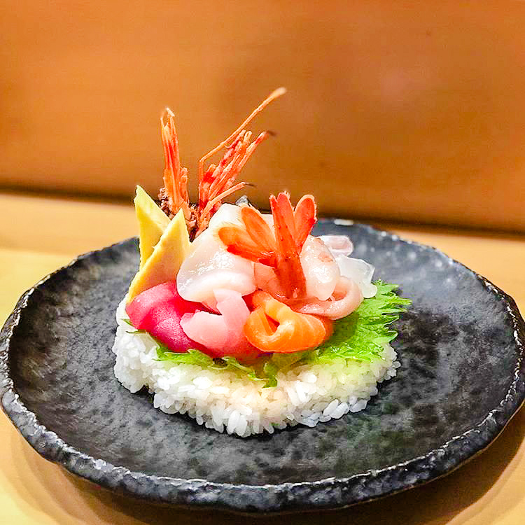 Order Assorted Chirashi Rice Bowl food online from Sushi Enya store, Los Angeles on bringmethat.com