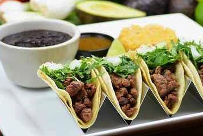Order Tacos De Asada food online from Frontera Mex-Mex Grill store, Stone Mountain on bringmethat.com