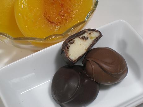 Order White Peach Truffle food online from Anderson Candy Shop store, Barrington on bringmethat.com