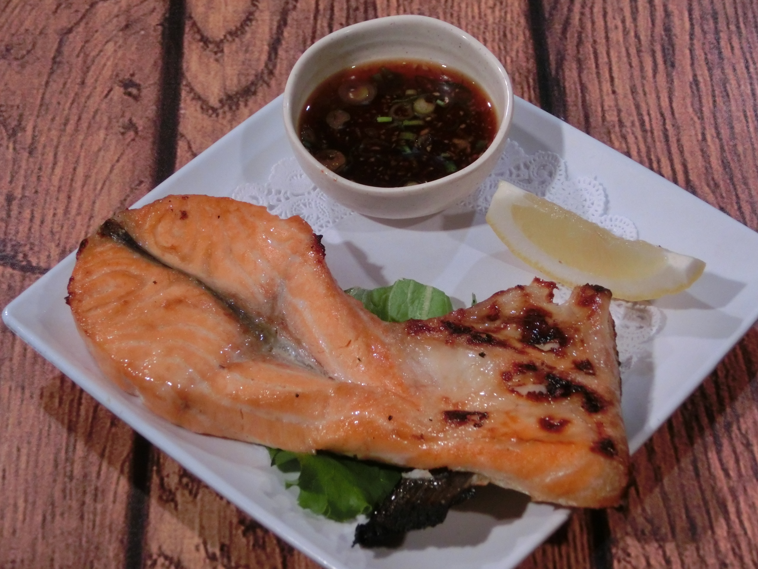 Order Salmon Kama food online from Izakaya Takasei store, Fullerton on bringmethat.com