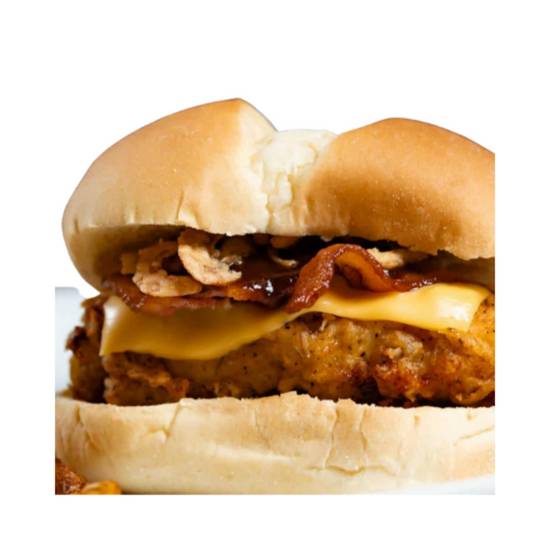 Order Chicken Hut Mushroom Sandwich food online from Mac Pizza & Wings store, Richmond on bringmethat.com