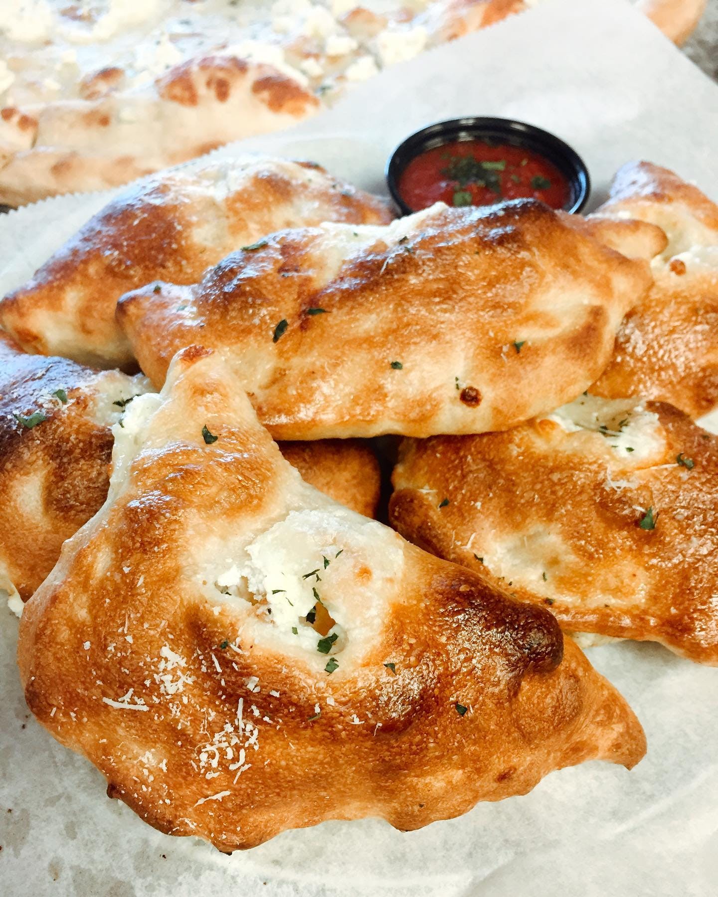 Order Cheese Calzone - Calzone food online from La Bella Pizza store, New Paltz on bringmethat.com