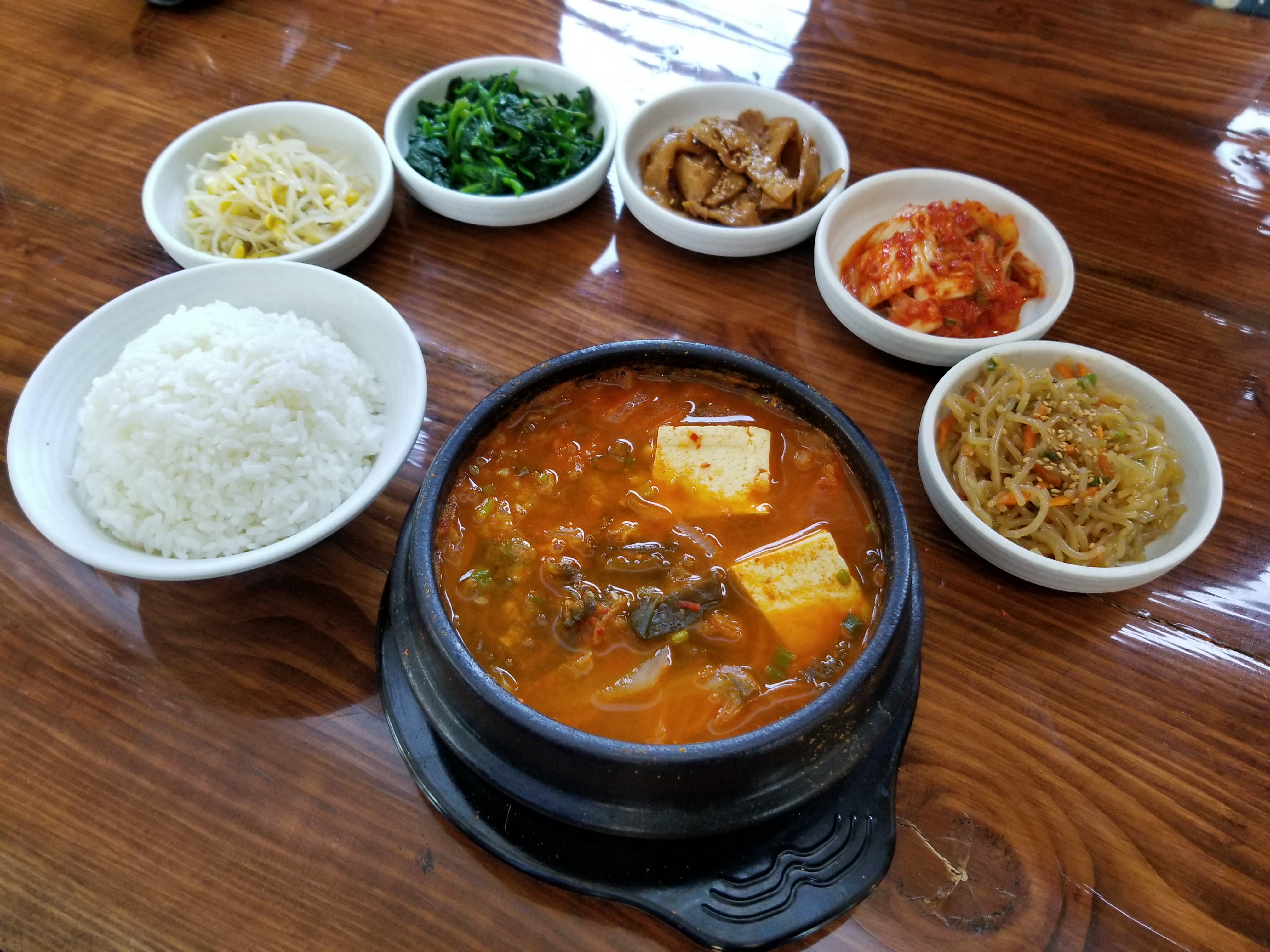 Order Kimchi Jjigae (Stew) Meal food online from Kbg Korean Bbq store, Somerset on bringmethat.com