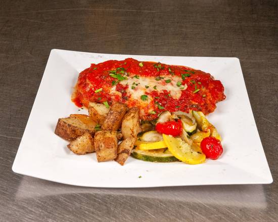 Order Chicken Parmigian  food online from Sapore Italian Deli And Catering store, Trumbull on bringmethat.com