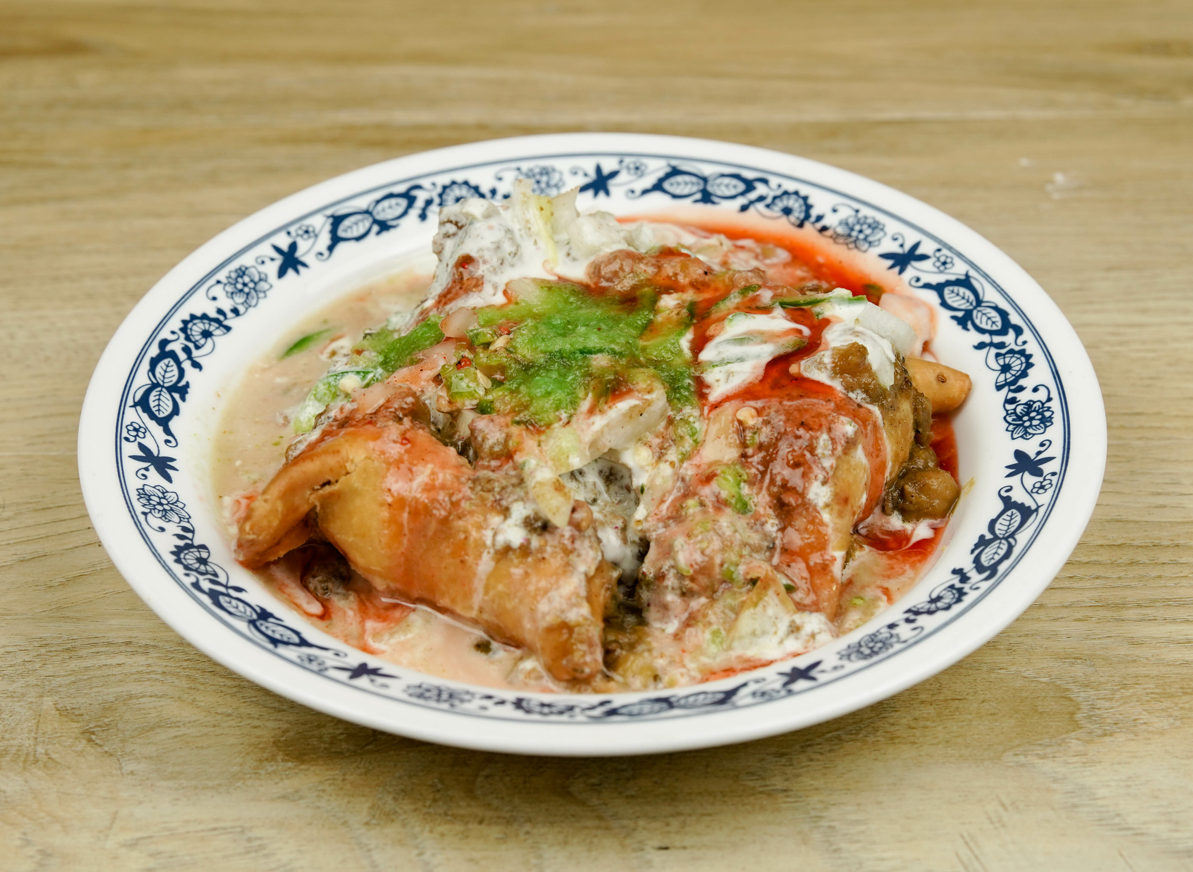Order Samosa Chaat food online from Phayul Restaurant store, Queens on bringmethat.com