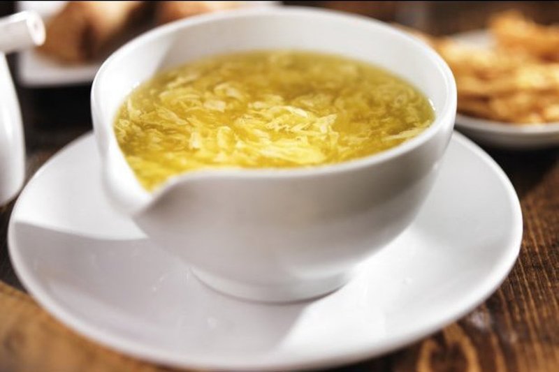 Order 9. Egg Drop Soup food online from New Wong Chinese Restaurant store, Wickliffe on bringmethat.com