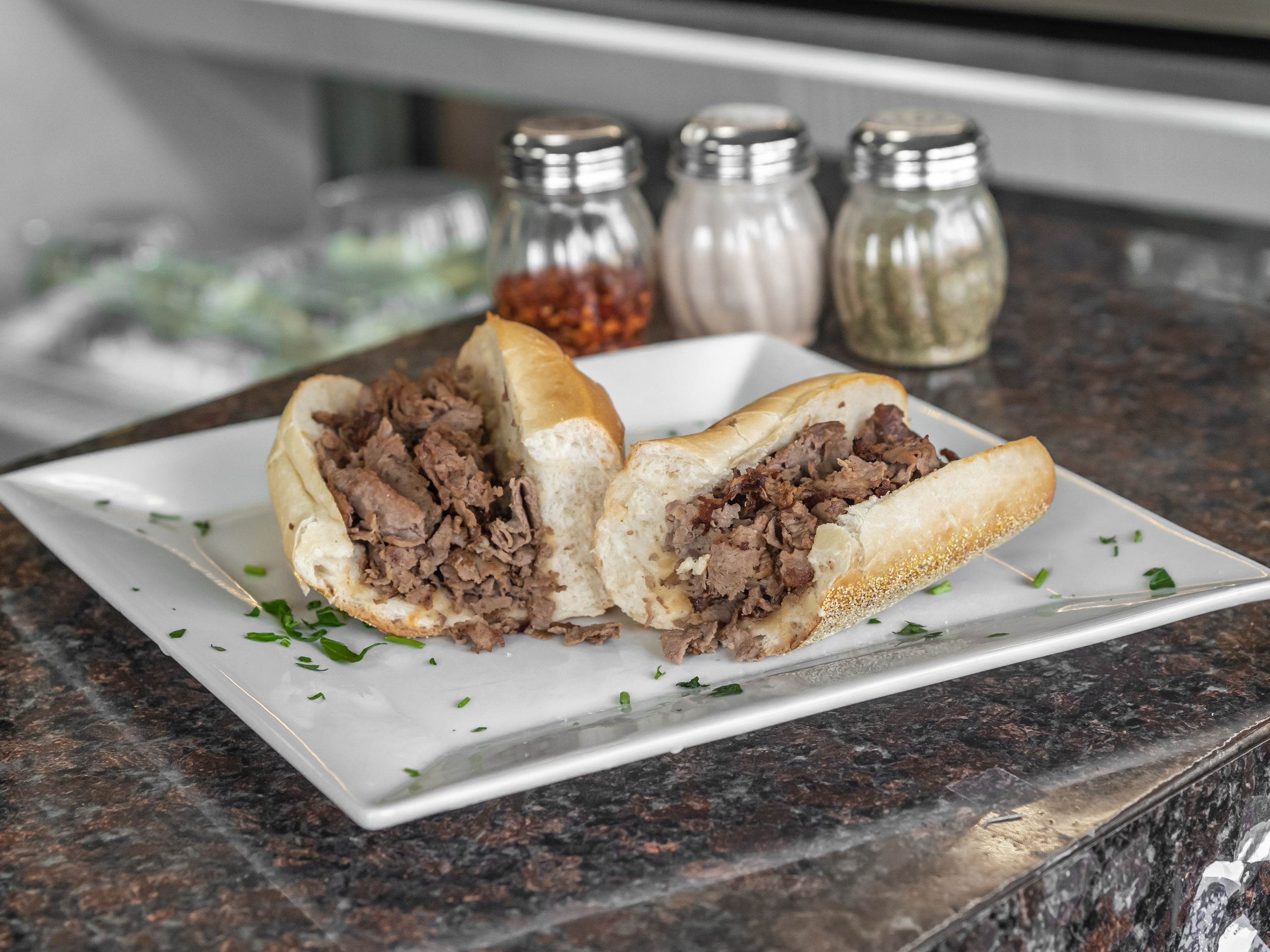 Order Plain Philly Steak Hero food online from Rocco Pizza III store, Brooklyn on bringmethat.com