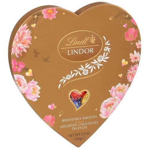 Order Lindor Valentine's Chocolate Heart - 5.5 oz food online from Walgreens store, Omaha on bringmethat.com
