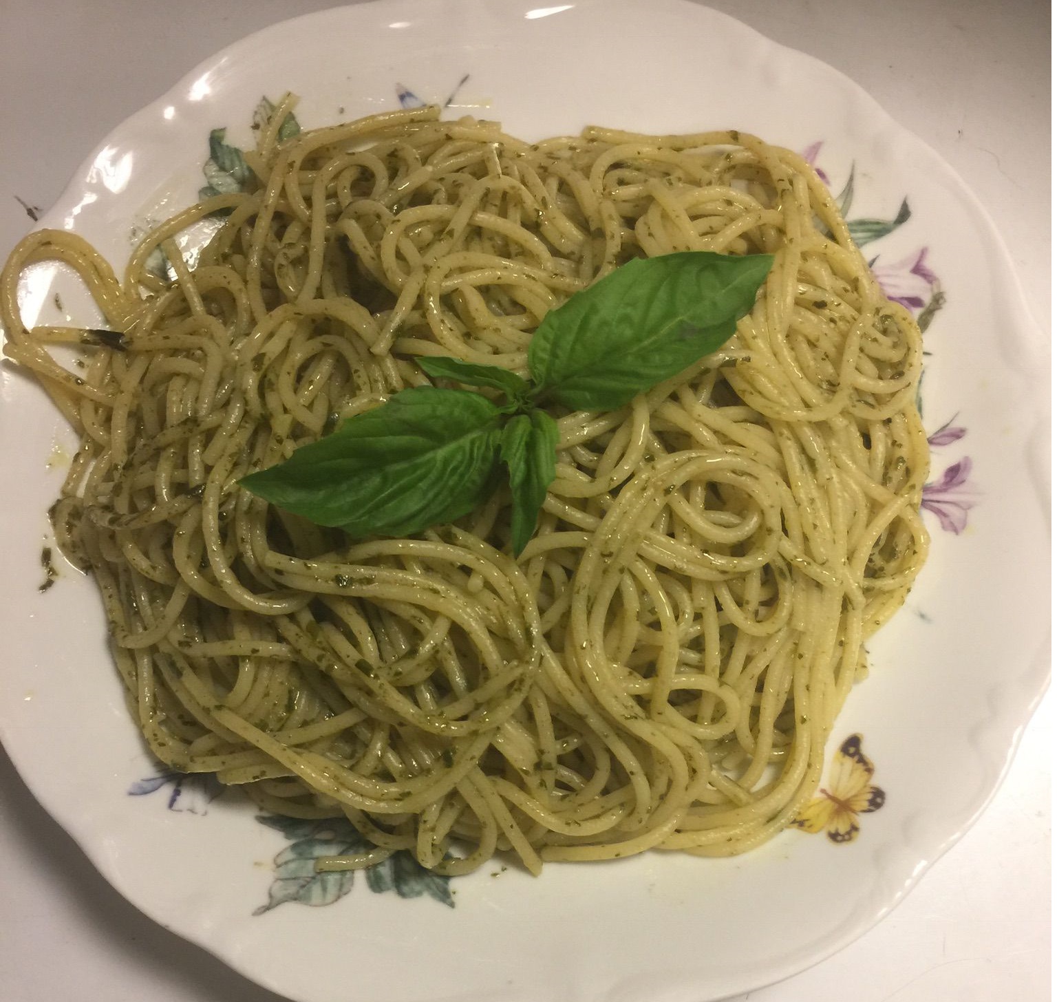 Order 73 Pesto Pasta food online from Andiamo Pizzaria store, Chicago on bringmethat.com