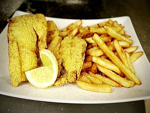 Order Small Rock Fish Dinner [2 Pcs] food online from Captain Sam Fish & Chicken store, San Diego on bringmethat.com