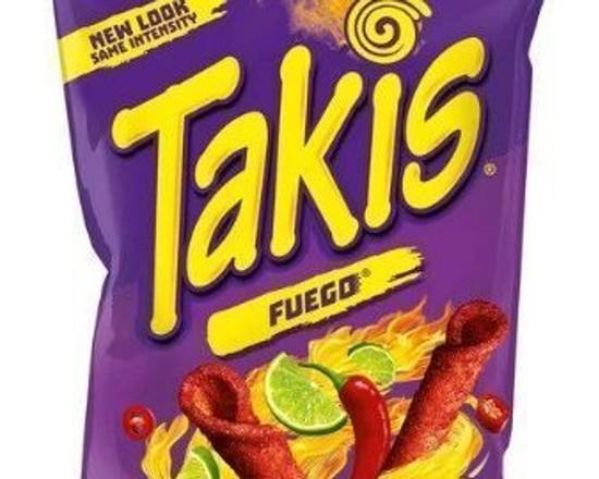 Order Takis Fuego Corn Tortilla Chips 9.9 oz food online from Rebel store, Magna on bringmethat.com
