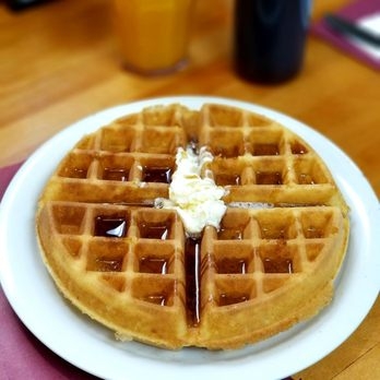 Order Plain Waffles food online from Kanela Breakfast Club store, Chicago on bringmethat.com