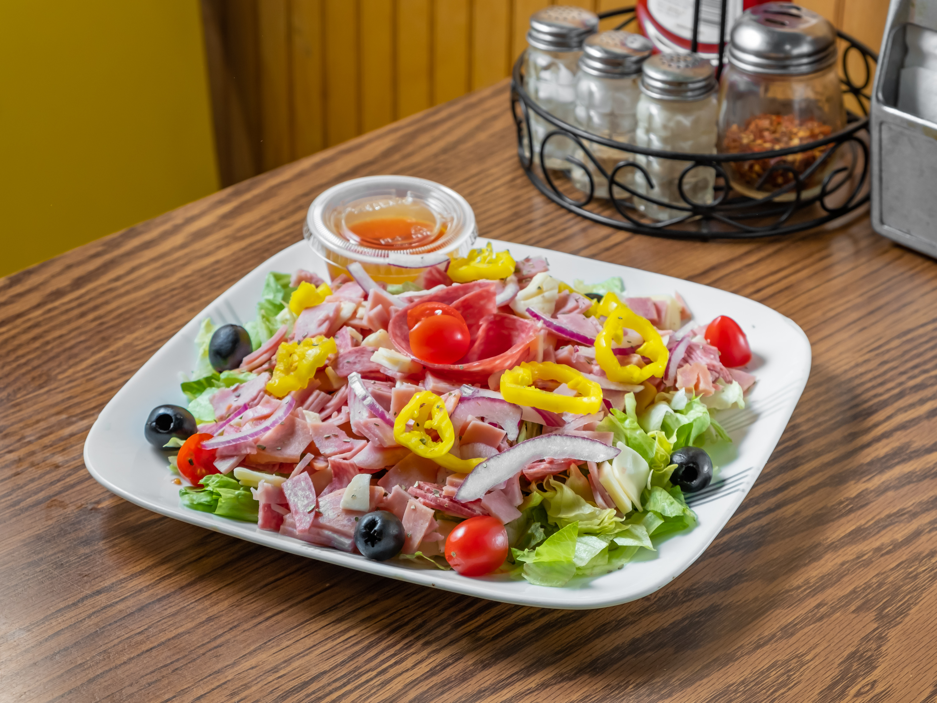 Order Antipasto Salad food online from Anthony's Pizza Palace store, Trenton on bringmethat.com