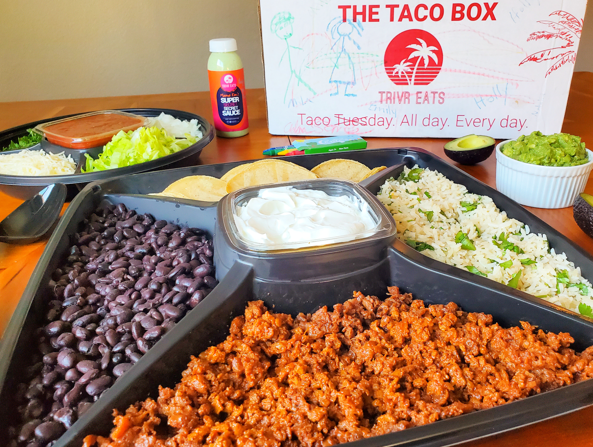 Order Beyond Meat Family Taco Box food online from The Taco Box store, Castro Valley on bringmethat.com