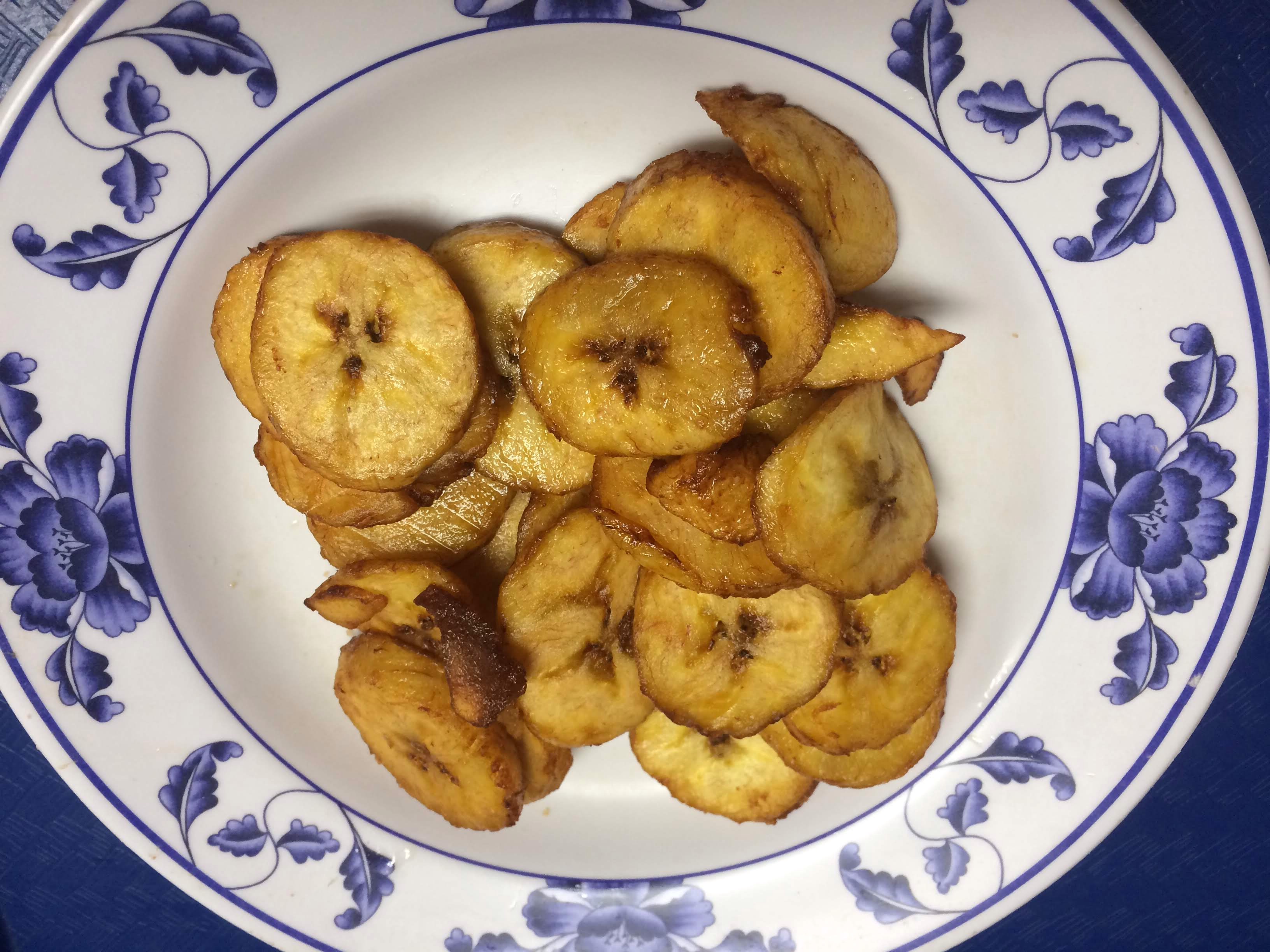 Order 24. Fried Plantain food online from Woodside Kitchen store, Elmhurst on bringmethat.com