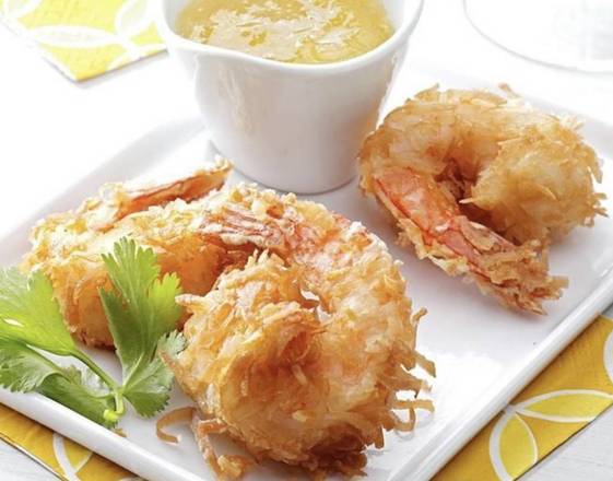 Order Fried Coconut Shimp food online from Thee asian restaurant store, Chicago on bringmethat.com