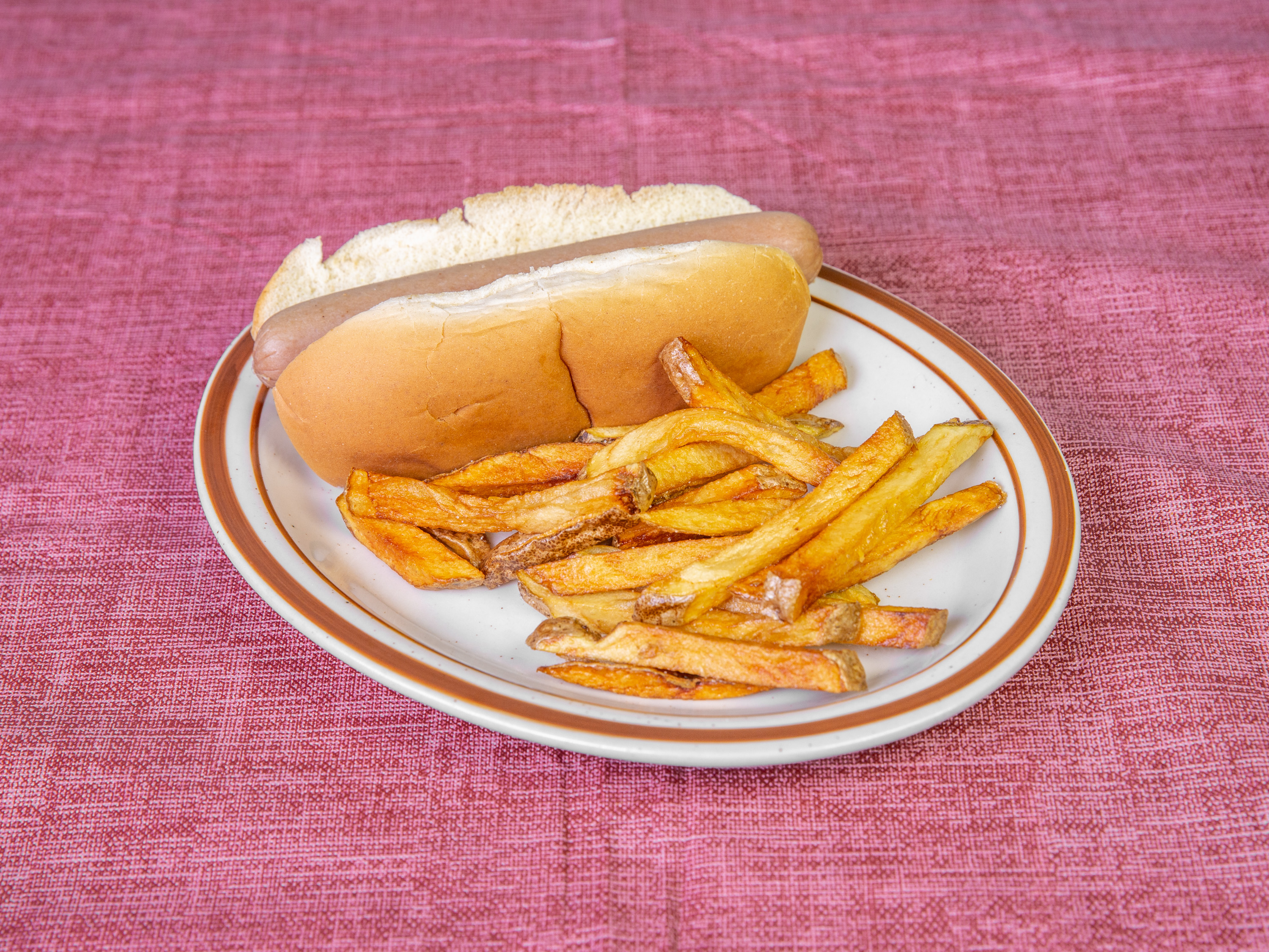 Order Kids Hot Dog and Fries food online from Kelly Q & Whipper Dairy store, Walton on bringmethat.com