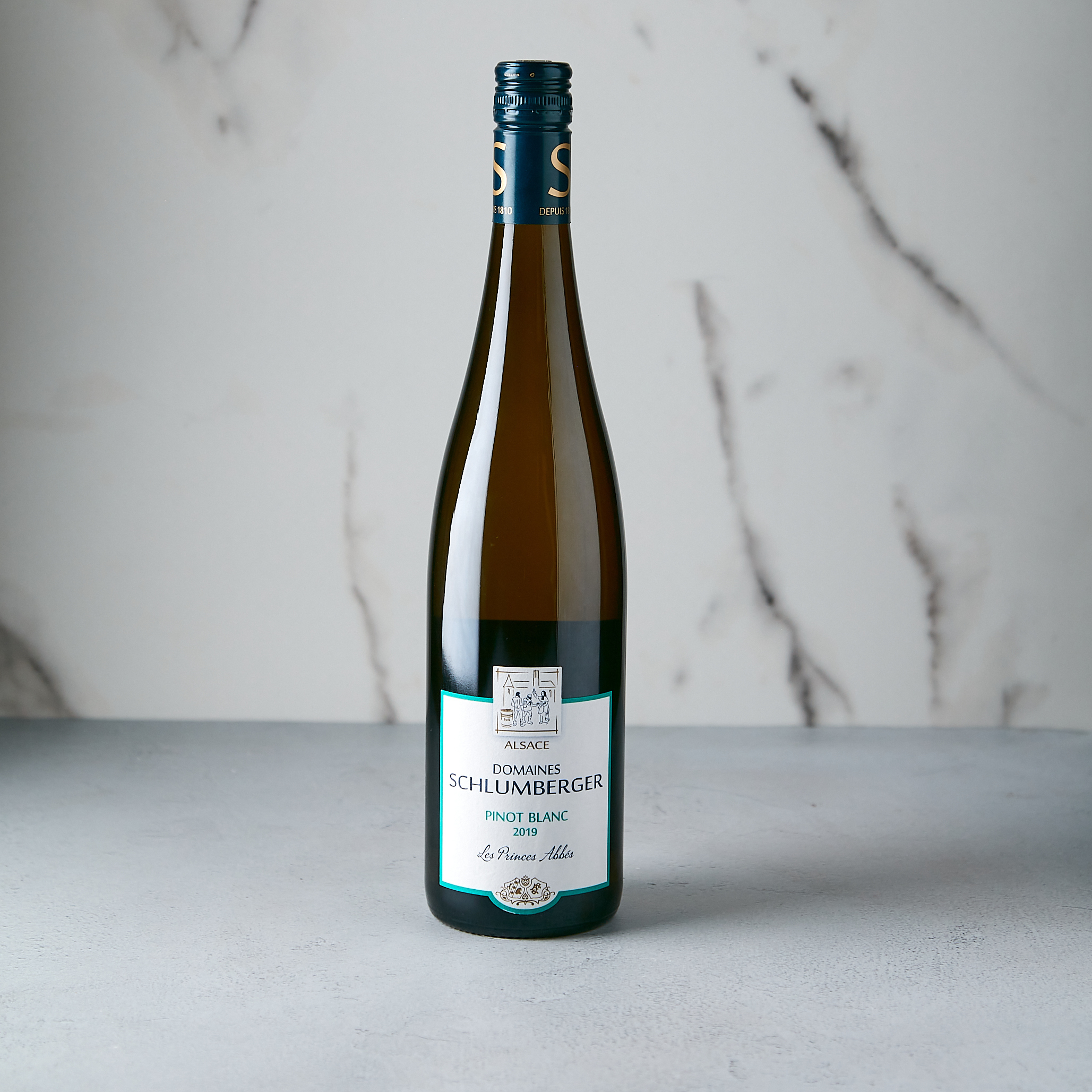 Order Domaines Schlumberger Les Princes Abbes Pinot Blanc food online from Hautemess Gourmet Market store, Los Angeles on bringmethat.com