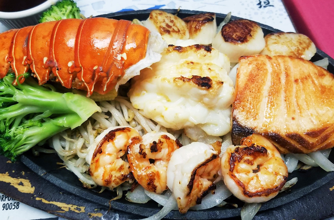 Order Seafood Combination Teriyaki food online from Mahzu store, East Windsor on bringmethat.com