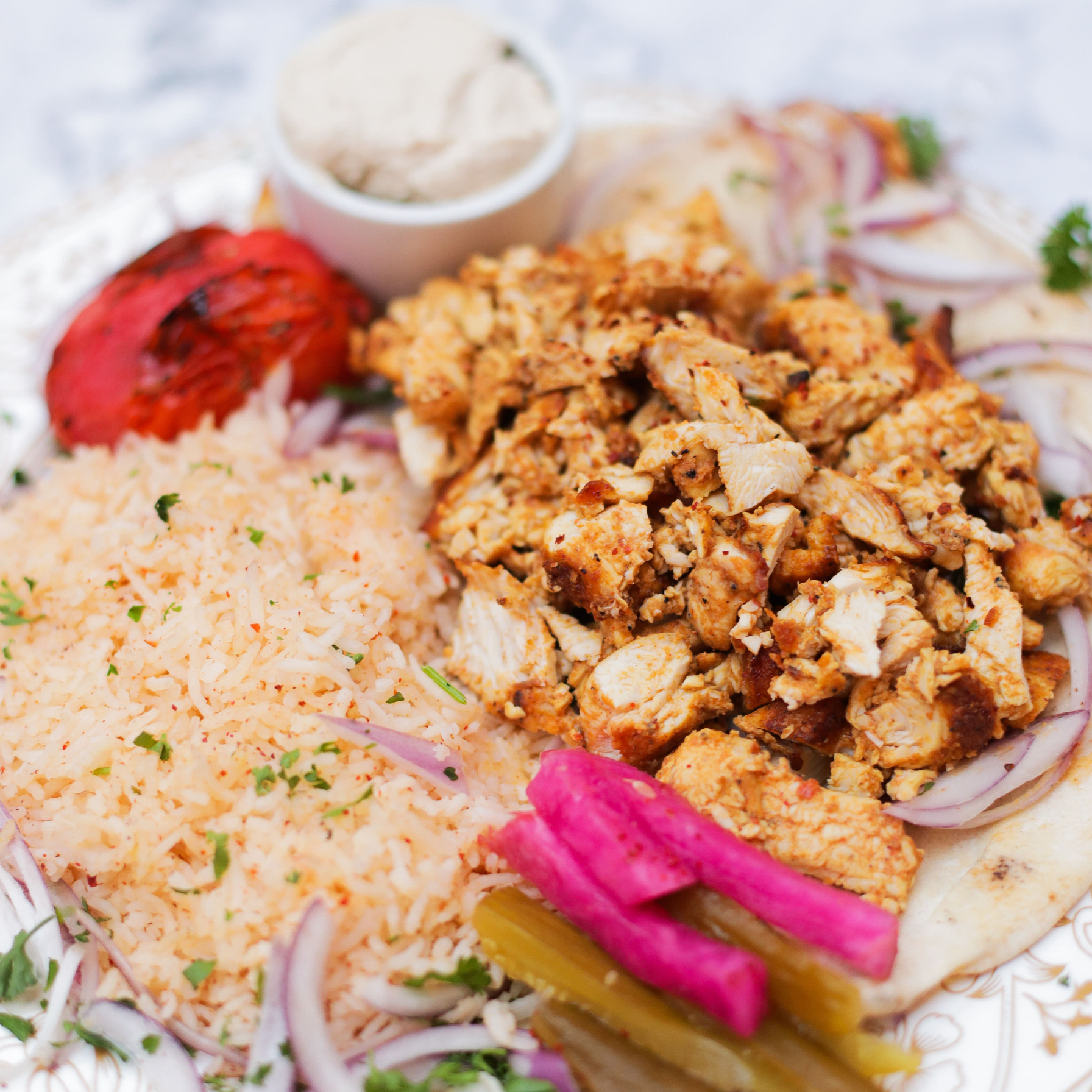 Order Chicken Shawarma food online from Olive And Grill store, Studio City on bringmethat.com
