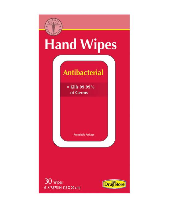 Order Lil’ Drug Store Antibacterial Hand Wipes - 30 Count food online from Trumbull Mobil store, Trumbull on bringmethat.com
