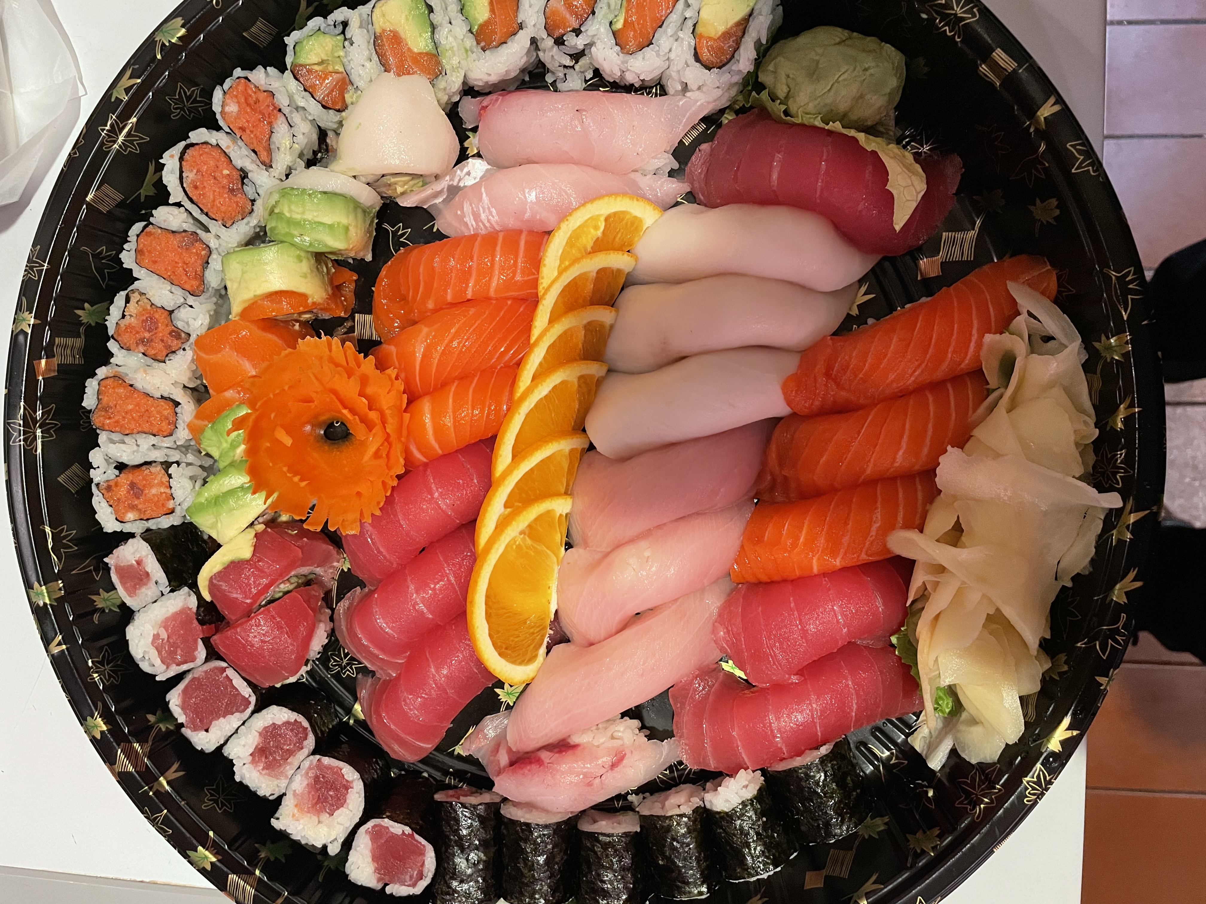 Order D12. Sushi Party for 3 Entree food online from Tokyo house store, Bronx on bringmethat.com
