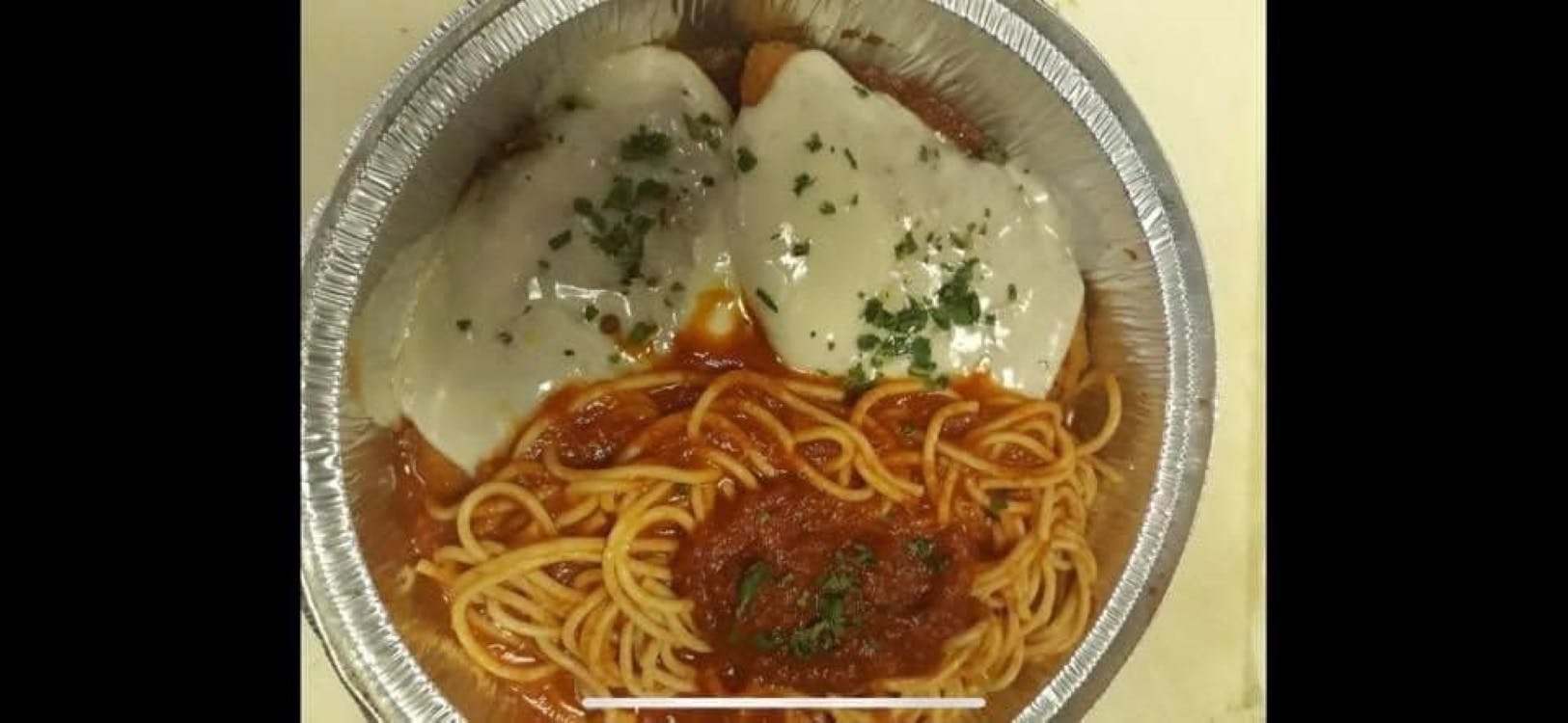 Order Chicken Parmigiana - Entree food online from Capri Pizza store, Johnstown on bringmethat.com