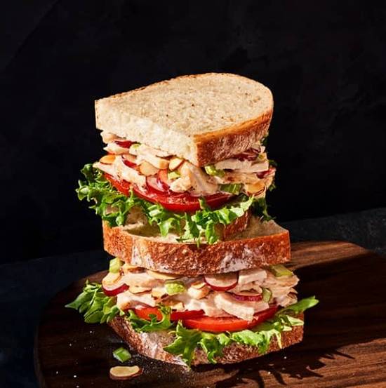 Order Napa Almond Chicken Salad Sandwich food online from Panera store, McHenry on bringmethat.com