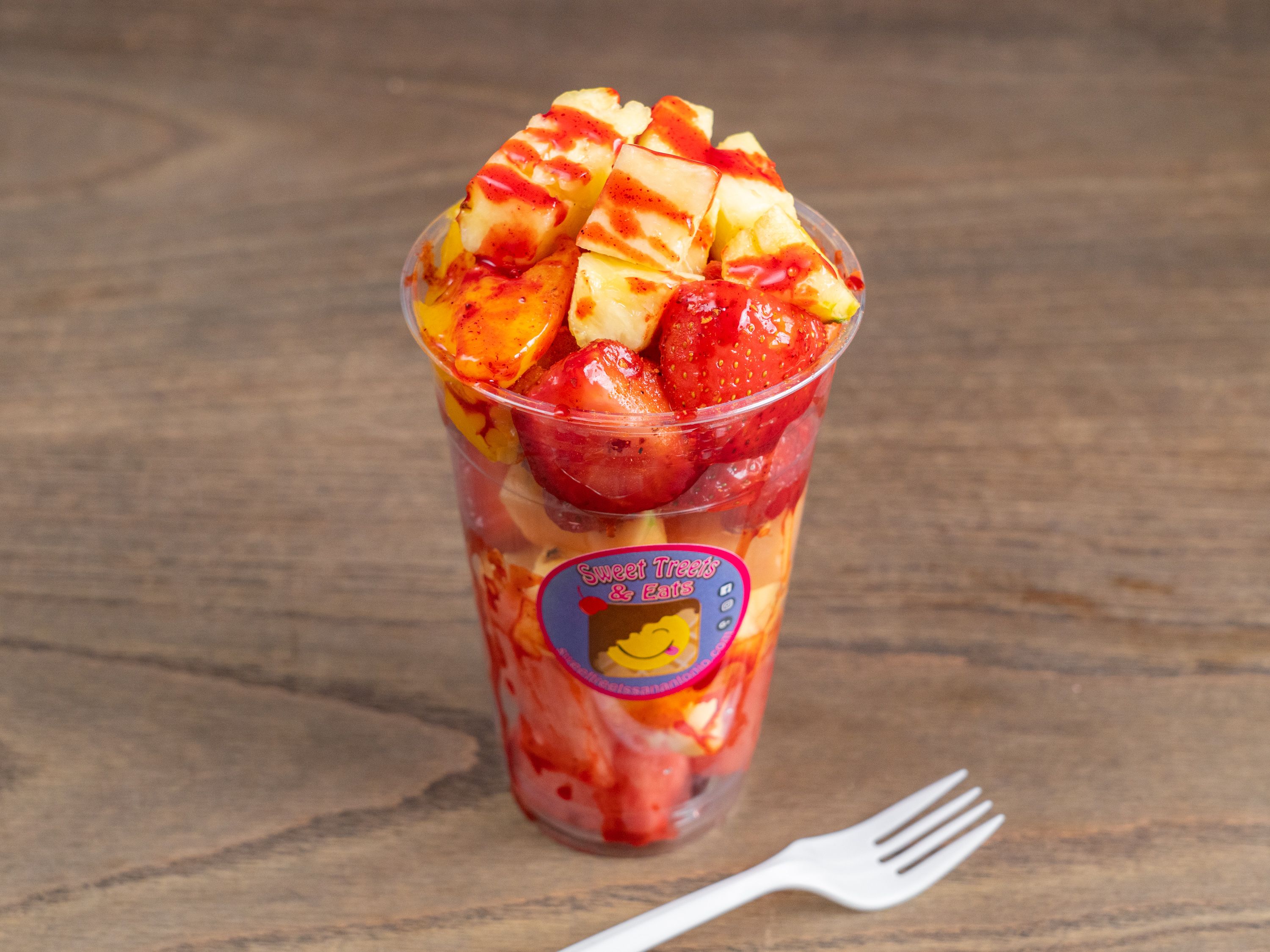 Order Fruit Cups or Large Fruit Bowl food online from Sweet Treets store, San Antonio on bringmethat.com