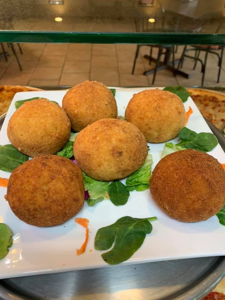 Order Rice Ball - Appetizer food online from Frank's Pizza & Italian Restaurant store, Blairstown on bringmethat.com