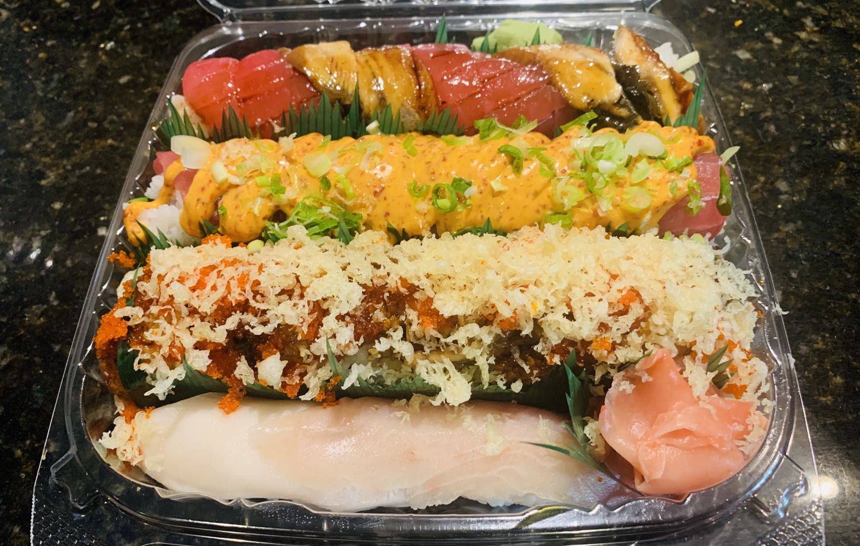 Order Any 3 Rolls Dinner Special food online from Sushi Para store, Chicago on bringmethat.com