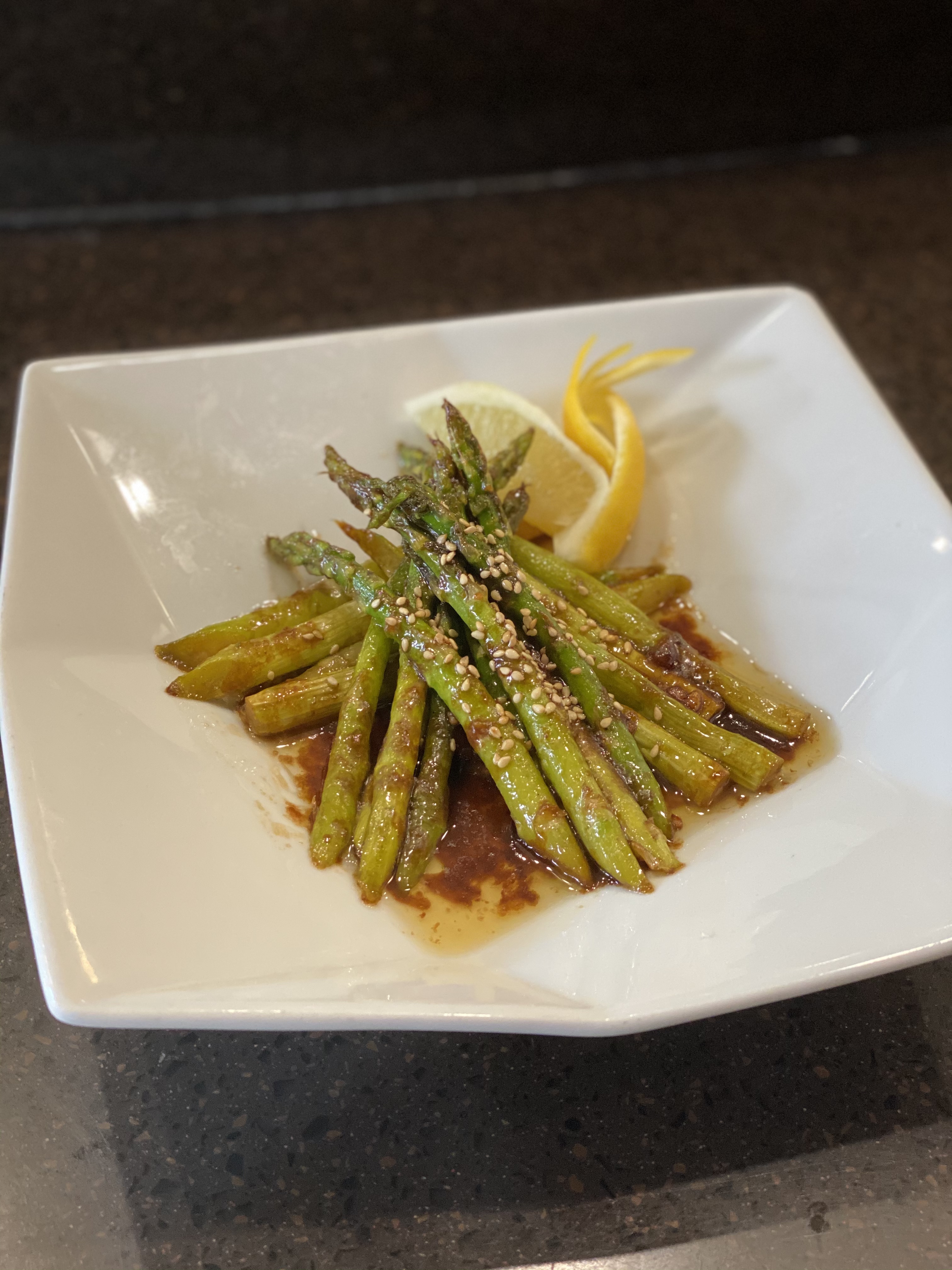 Order Sauteed Asparagus food online from Kanpai Japanese Sushi Bar and Grill store, Los Angeles on bringmethat.com