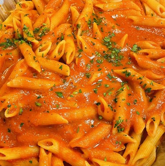 Order Catering-Penne Arrabbiata food online from Tuscan Son store, Los Angeles on bringmethat.com