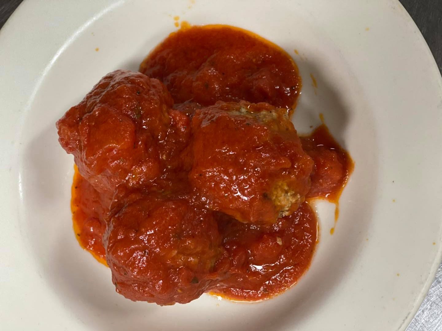Order Side of Meatballs - 2 Pieces food online from Mia's Pizzeria & Restaurant store, Plainview on bringmethat.com