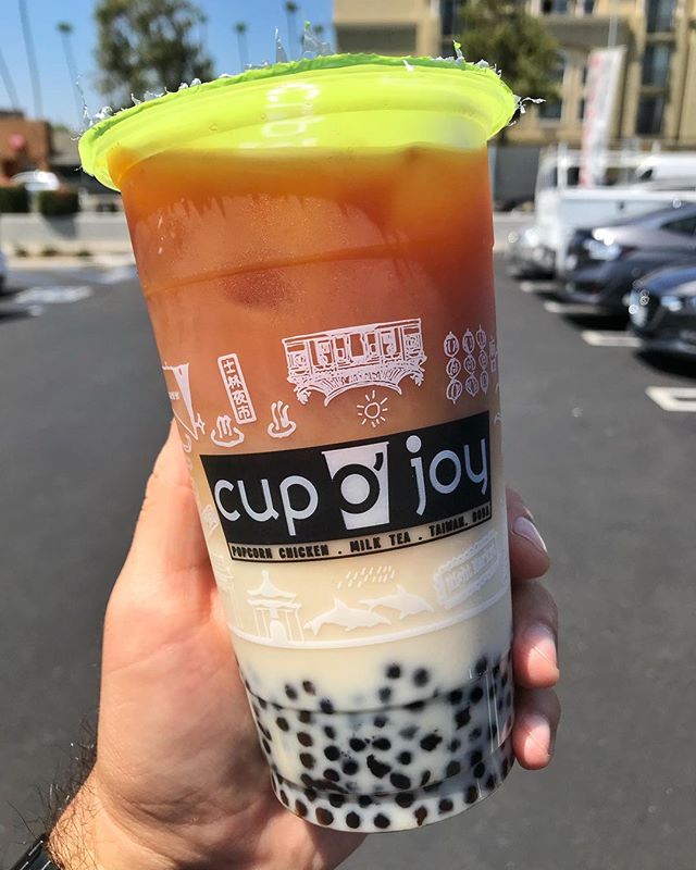 Order Black Tea with Fresh Milk food online from Cup O' Joy store, Los Angeles on bringmethat.com