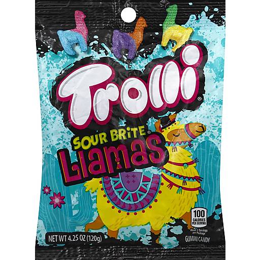 Order Trolli Sour Brite Llamas Gummi Candy food online from Red Roof Market store, Lafollette on bringmethat.com
