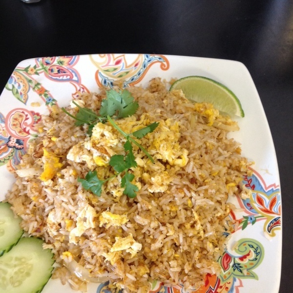 Order 42. Crab Fried Rice food online from Baan Thai store, Panorama City on bringmethat.com