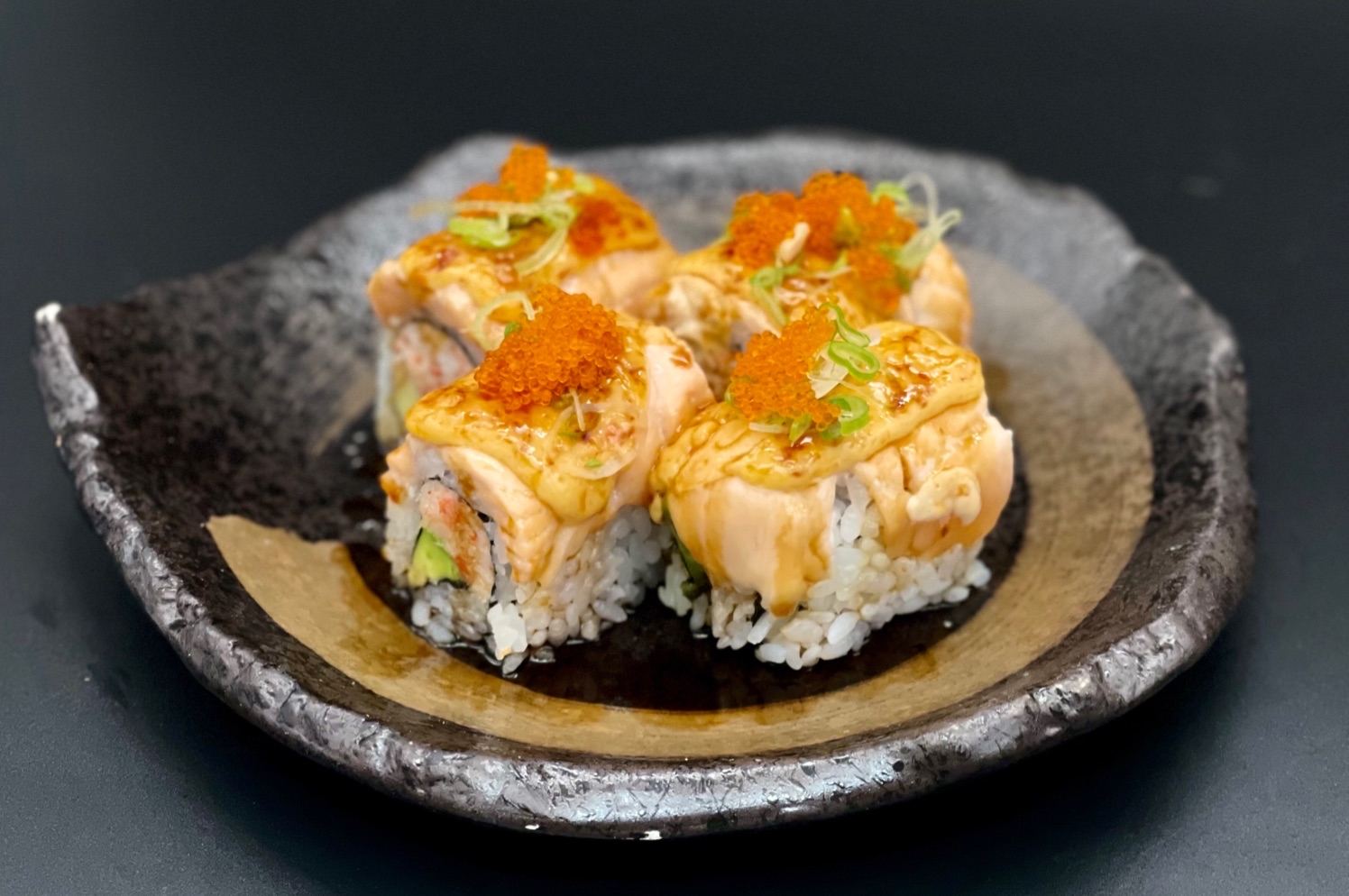 Order Lion King Roll food online from Eat Sushi Restaurant store, San Francisco on bringmethat.com