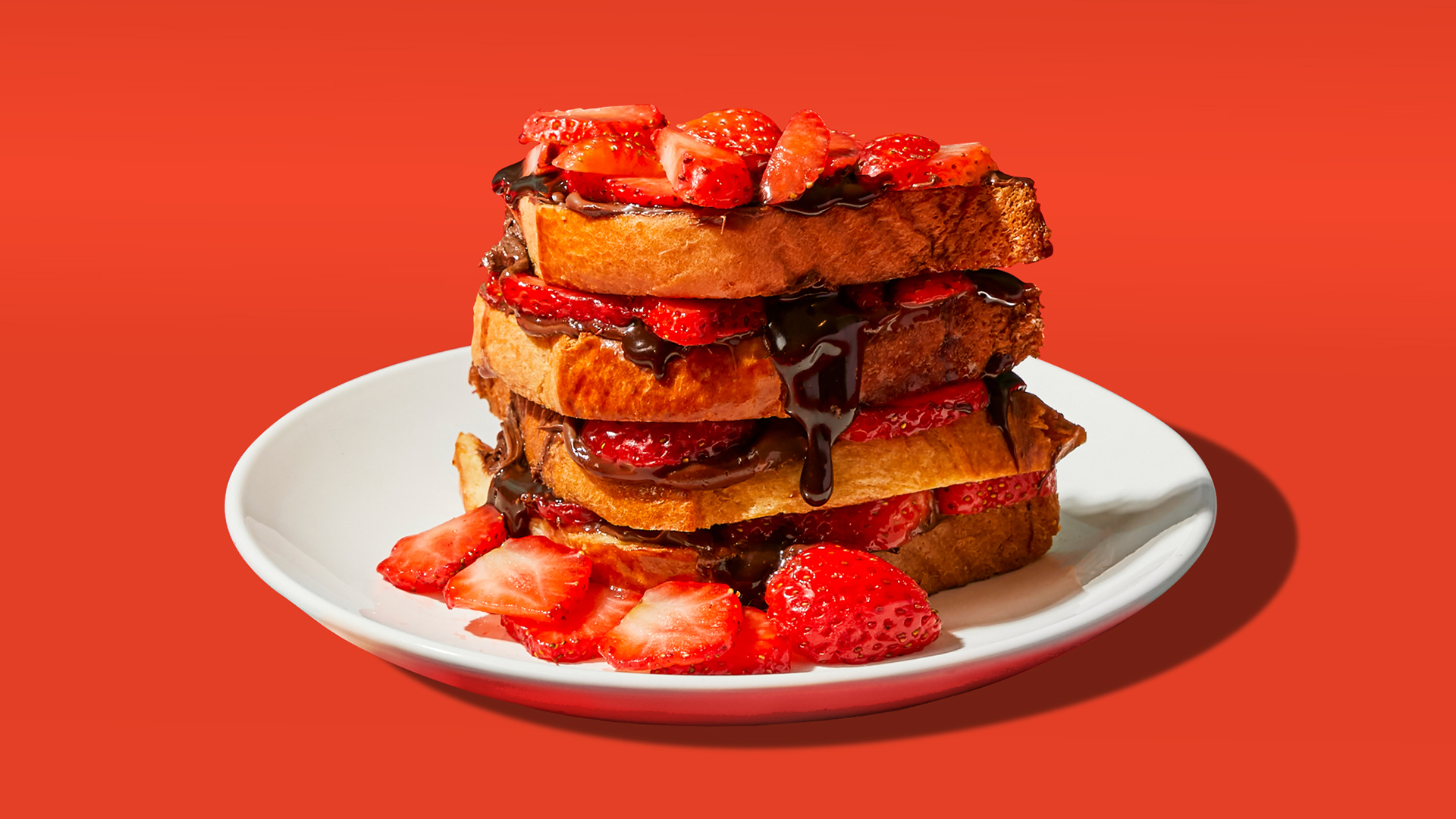 Order Nutella & Strawberry French Toast food online from French Toast Feast store, Beverly Hills on bringmethat.com