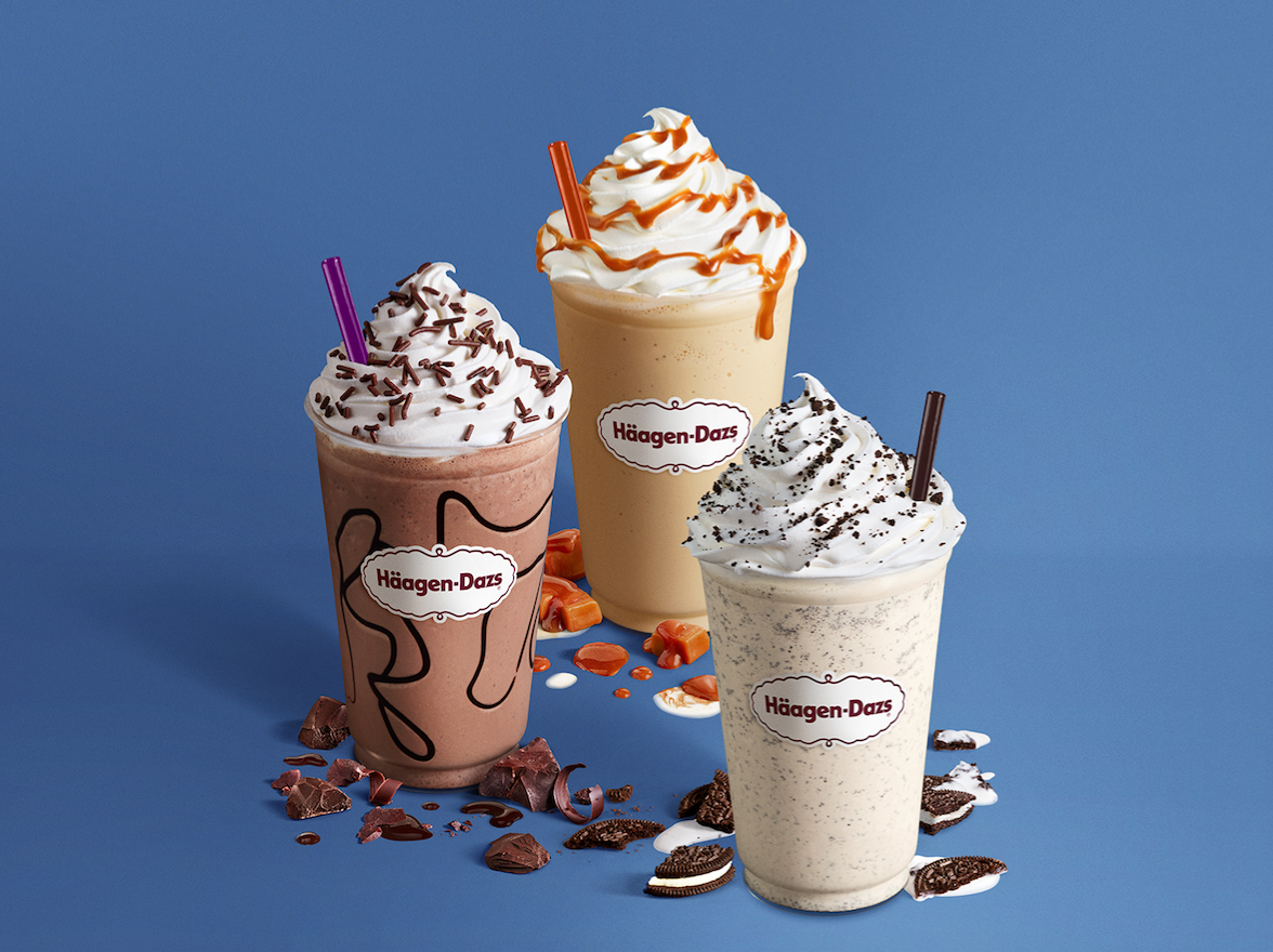 Order Create Your Own Specialty Shake (Whipped Cream) food online from Haagen-Dazs store, Hopkins on bringmethat.com