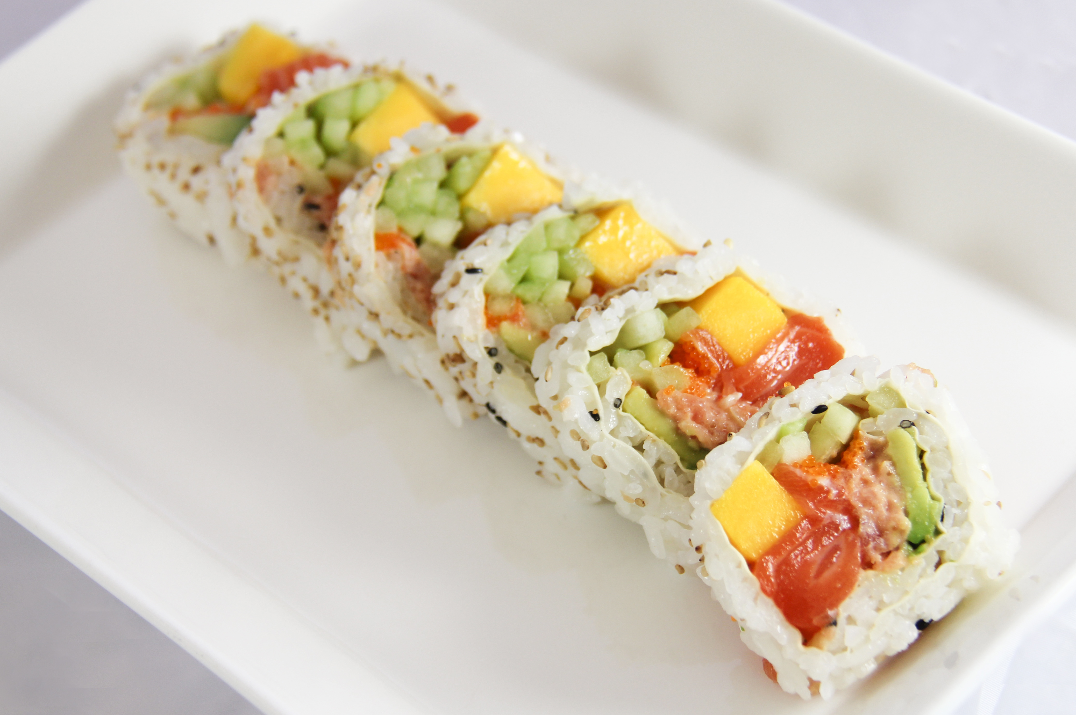 Order Tropical Roll food online from Blosom Bento store, Los Angeles on bringmethat.com